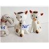Image 2 : 2 pairs of Dog and Cat, salt and pepper shakers - occupied Japan