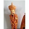 Image 2 : 2 Oriental figurines - 10.5"