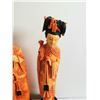 Image 3 : 2 Oriental figurines - 10.5"