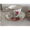 Image 4 : 4 Royal Albert teacups and saucers & 1 other teacup/saucer