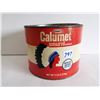 Image 1 : Vintage Calumet baking powder tin - 6.5" x 5"H