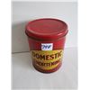 Image 2 : Vintage Domestic brand shortening tin - 4" x 5.5"H