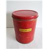 Image 3 : Vintage Domestic brand shortening tin - 4" x 5.5"H