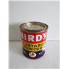 Image 1 : Vintage Bird's Custard powder tin - 3x4"H