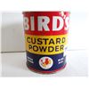 Image 3 : Vintage Bird's Custard powder tin - 3x4"H