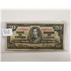 Image 1 : 1937 Canadian 20 dollar bill