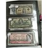 Image 5 : 6 mixed Canadian bill lot - 25 cent shinplaster to 20 dollar bill