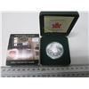 Image 1 : 2001 Canadian proof silver dollar