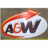 Image 1 : Large A&W sign  7' X 37"
