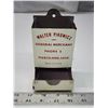 Image 2 : Tin advertising matchbox holder - General Merchant, Pierceland SK