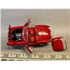 Image 2 : 1987 Franklin Mint 1:43 scale model 1957 red Chevrolet Corvette convertible with hard top comes with