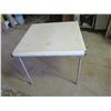 Image 1 : vintage folding table - 31"x31"x26"H