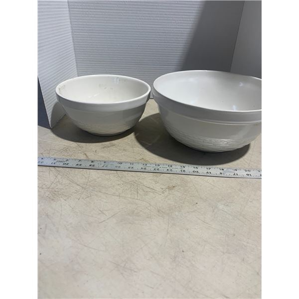 2x Sunburst Canada bowls