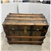 Image 1 : Steamer Trunk - 28"W x 21"H x 18"D