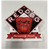 Image 1 : Red Dog, door bell sign - takes "D" batteries