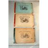 3 Antique Books  1857  1865  1869  Covers are Detached Some Foxing Appropriate to Age  17X12.5"