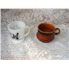 Image 1 : Vintage Celtic Irish Earthenware Mug and Fire King Duck Mug
