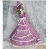 Image 1 : Vintage 1970's Doll Approx 22 inches in Lilac Lace Gown