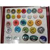 Image 2 : Showcase of Prince Albert winter festival buttons - 47 buttons total