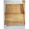Image 3 : USA Declaration of Independence, reproduction on old parchement paper