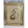 Image 1 : "Queen Victoria" The Crown pictures - 1884 framed portrait - 21.5"x27"H