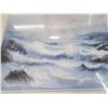 Image 6 : 3 Ocean themed framed pictures - (30"x24", 17"x21.5" & 13"x17")