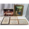 Image 1 : 6 Religious, Christianity framed pictures