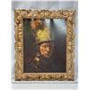 Image 1 : Elegant framed portrait of a soldier - 21.5"x25"H