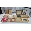 Image 1 : Collection of small framed pictures and picture frames