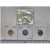 Image 1 : 2003 ICCS graded Canadian nickel & 3 Canadian pennies