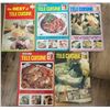 Image 1 : Vintage Cookbooks - The best of Tele Cuisine 1980's Books 1,2,4,7 & 9