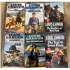 Collection of 6 Louis L`Amour books Authentic West