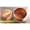 Image 2 : HANDMADE WOODEN BOWL WITH LID