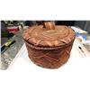 Image 2 : 6” DIAMETER, BIRCH BARK, BASKET