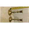 Image 2 : 6” TALL BRASS CANDLE STICKS