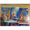 Image 2 : lot of 6 Walt Disney classic VHS tapes-