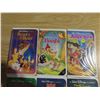 Image 2 : Lot of 6 walt Disney classic VHS tapes