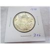 Image 1 : Canadian Silver 1958 Fifty Cent Piece