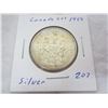 Image 1 : Canadian Silver 1959 Fifty Cent Piece