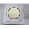 Image 1 : Canadian Silver 1961 Fifty Cent Piece