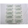 Image 2 : 10 Canadian Crisp 1973 One Dollar Bills