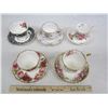Image 2 : 5 Royal Albert Cups and Saucers