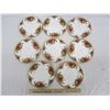 Image 1 : 8 Royal Albert Old Country Roses Bread and Butter Plates 6 ¼ inches