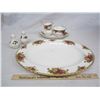 Image 2 : Royal Albert Old Country Roses Platter , Crem and Sugar Tray ect.