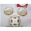 Image 1 : Royal Albert Old Country Roses 3 Plates 2 Anniversary 25