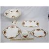 Image 1 : Lot of Royal Albert Old Country Roses Tray, Compote ect.