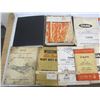 Image 2 : Large Lot  of Vintage Case Manuals Tractor ect.