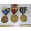 Image 2 : 3 American World War 2 Medals For Humane Action Berlin, Campaign, Freedom