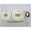 Image 1 : 3 Pieces of Royalty Ware George 5th and Queen Elizabeth