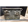 Image 1 : Large military ammo box - 13.5"H x 19.5"W x 8.5"D